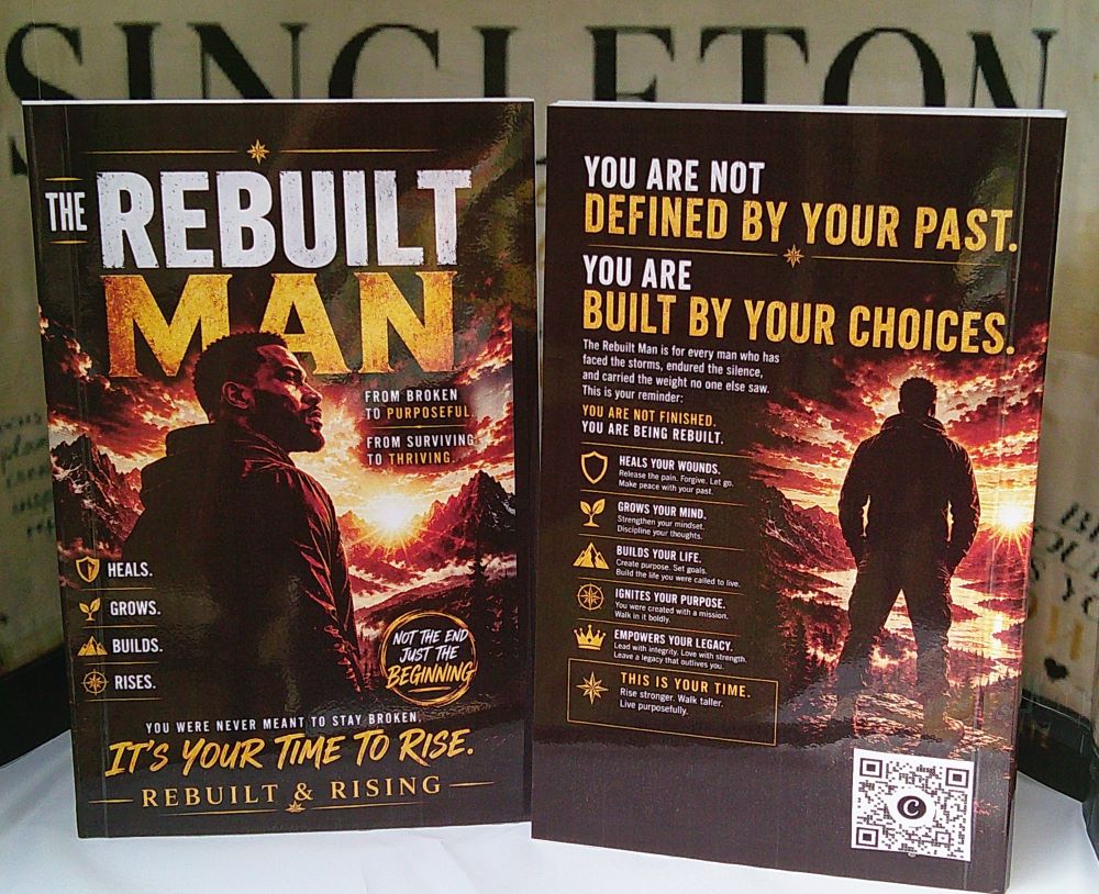 The Rebuilt Man 30-Day Guided Journal product photo
